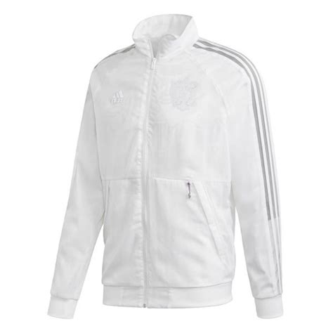 adidas Russland Uniforia Anthem Jacke Weiß 